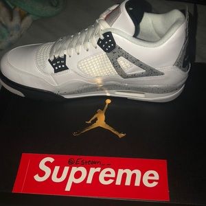 Jordan’s White Cement 4